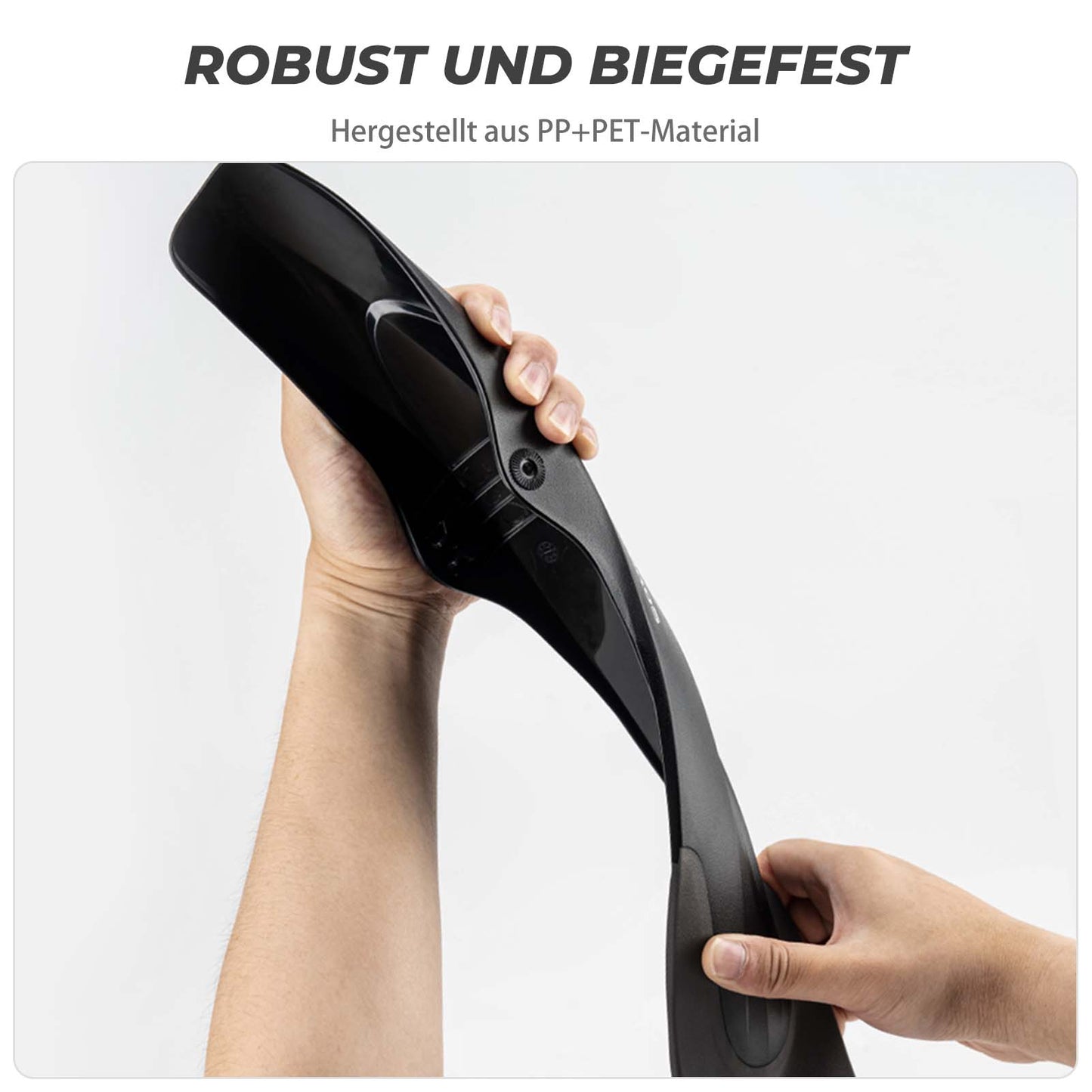 Fahrrad Schutzbleche Set Vorne/Hinten Flexible Fahrradschutzblech Verstellbar ROCKBROS