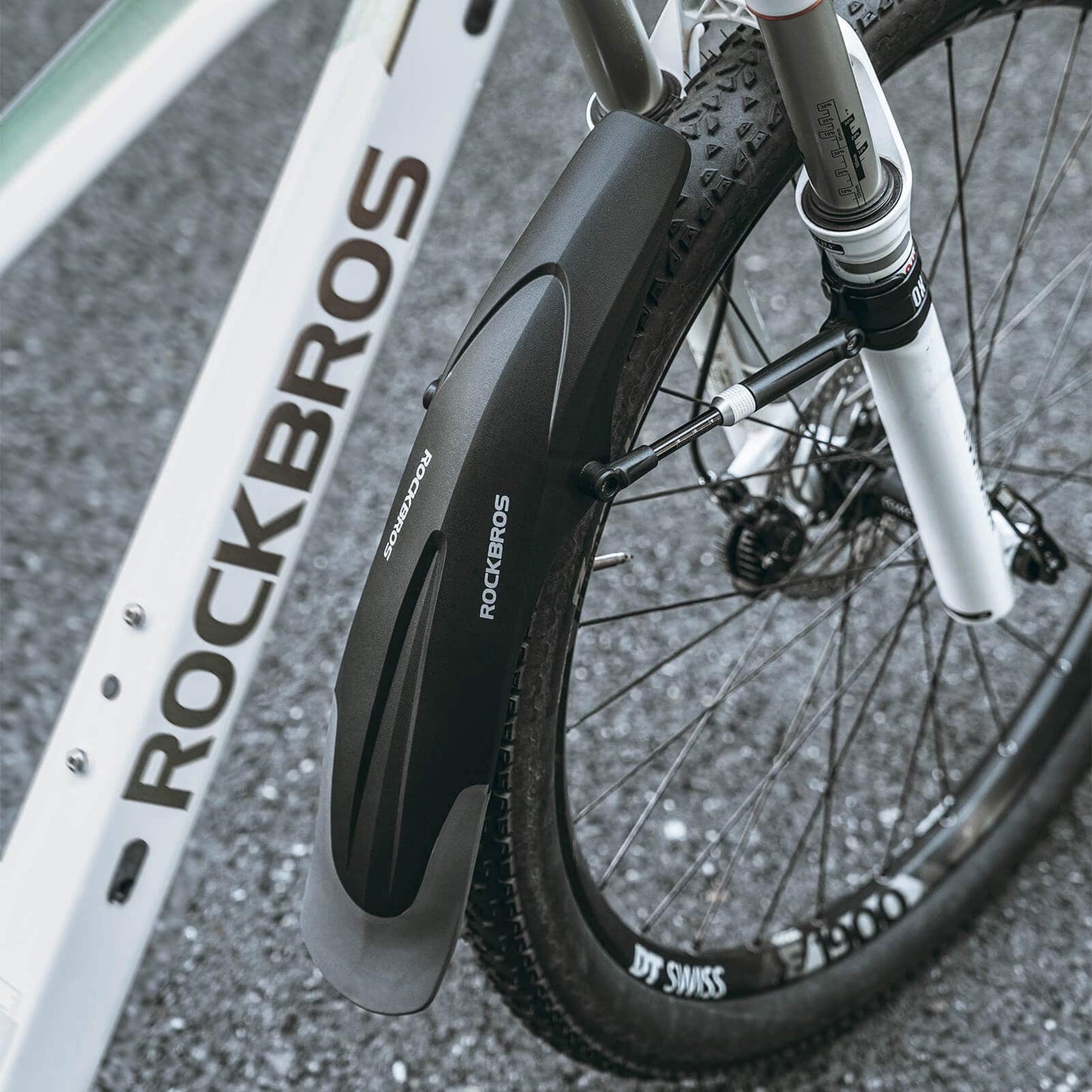 Fahrrad Schutzbleche Set Vorne/Hinten Flexible Fahrradschutzblech Verstellbar ROCKBROS