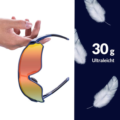 ROCKBROS 10134 Fahrradbrille Polarisiert Sonnenbrille mit UV400-Schutz