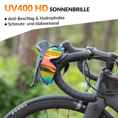 ROCKBROS 10134 Fahrradbrille Polarisiert Sonnenbrille mit UV400-Schutz
