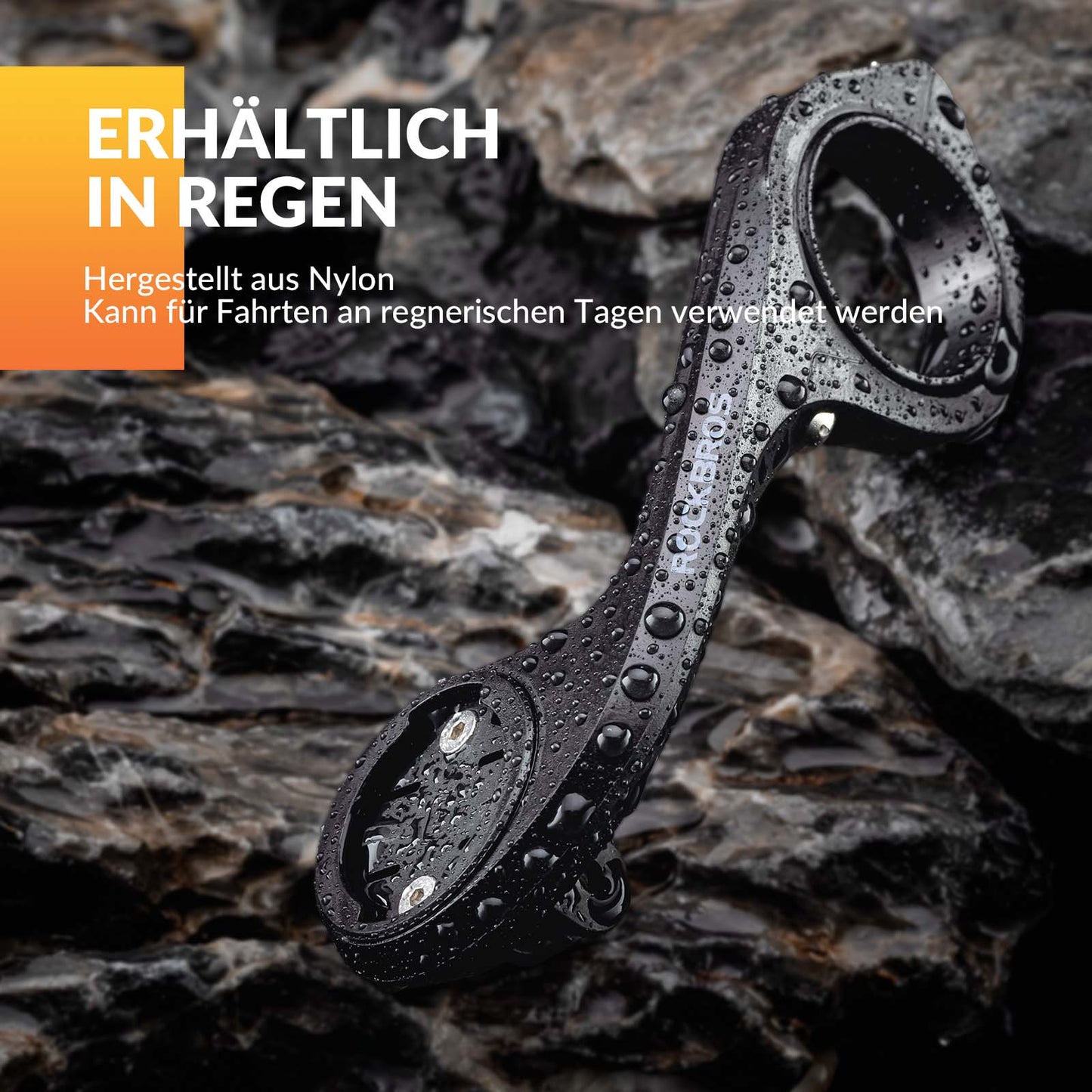 Fahrradcomputer Halterung Kompatibel mit Garmin/iGPSPORT für Lenker 32-35mm ROCKBROS