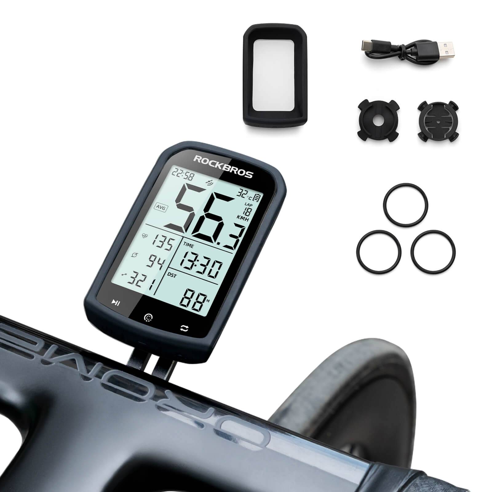 fahrradcomputer dst Fahrradcomputer Kabellos GPS wasserdicht Tachometer und Kilometerzähle – futurebikeshop.de