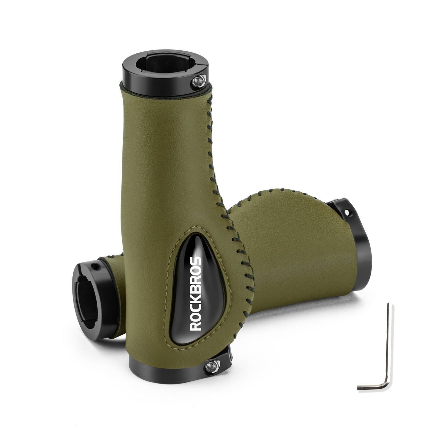 Fahrradgriffe Ledergriffe für Lenker mit 22,2 mm Durchmesser ROCKBROS