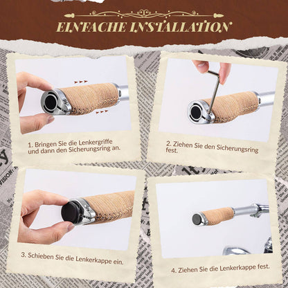 Fahrradgriffe MTB Retro Lenkergriffe Ergonomisch Design ROCKBROS