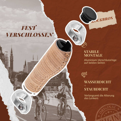 Fahrradgriffe MTB Retro Lenkergriffe Ergonomisch Design ROCKBROS