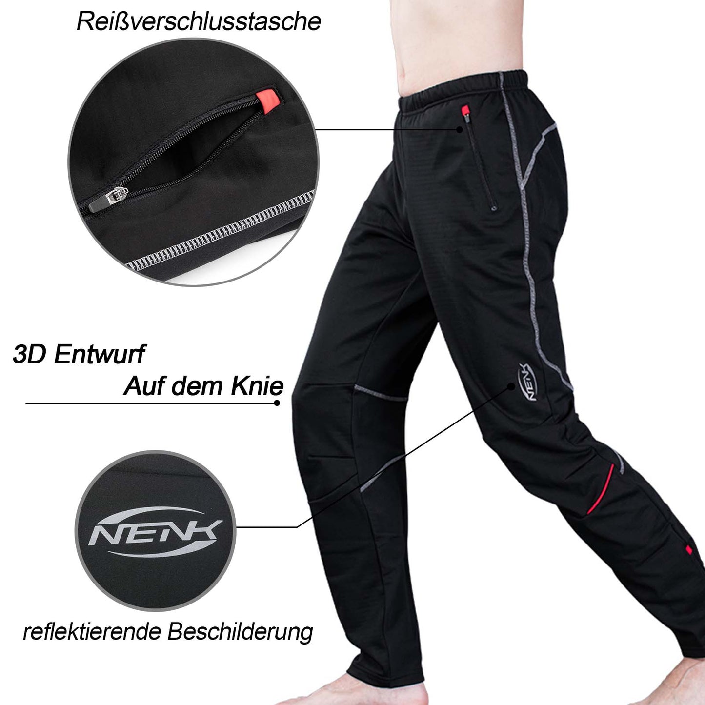 Fahrradhose Herren Freizeithose Outdoor-Aktivitäten M-4XL ROCKBROS