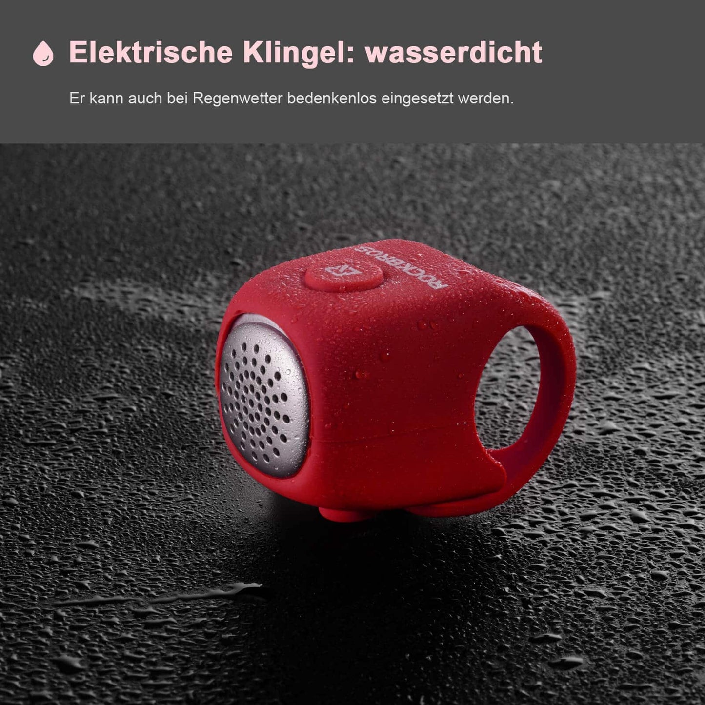 Fahrradklingel Elektronisch Glocke IPX4 Wasserdicht ROCKBROS