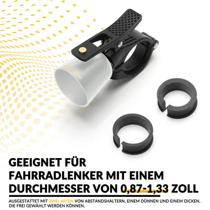 ROCKBROS Fahrradklingel Laut Retro Klingel für MTB Rennrad Vier Farben