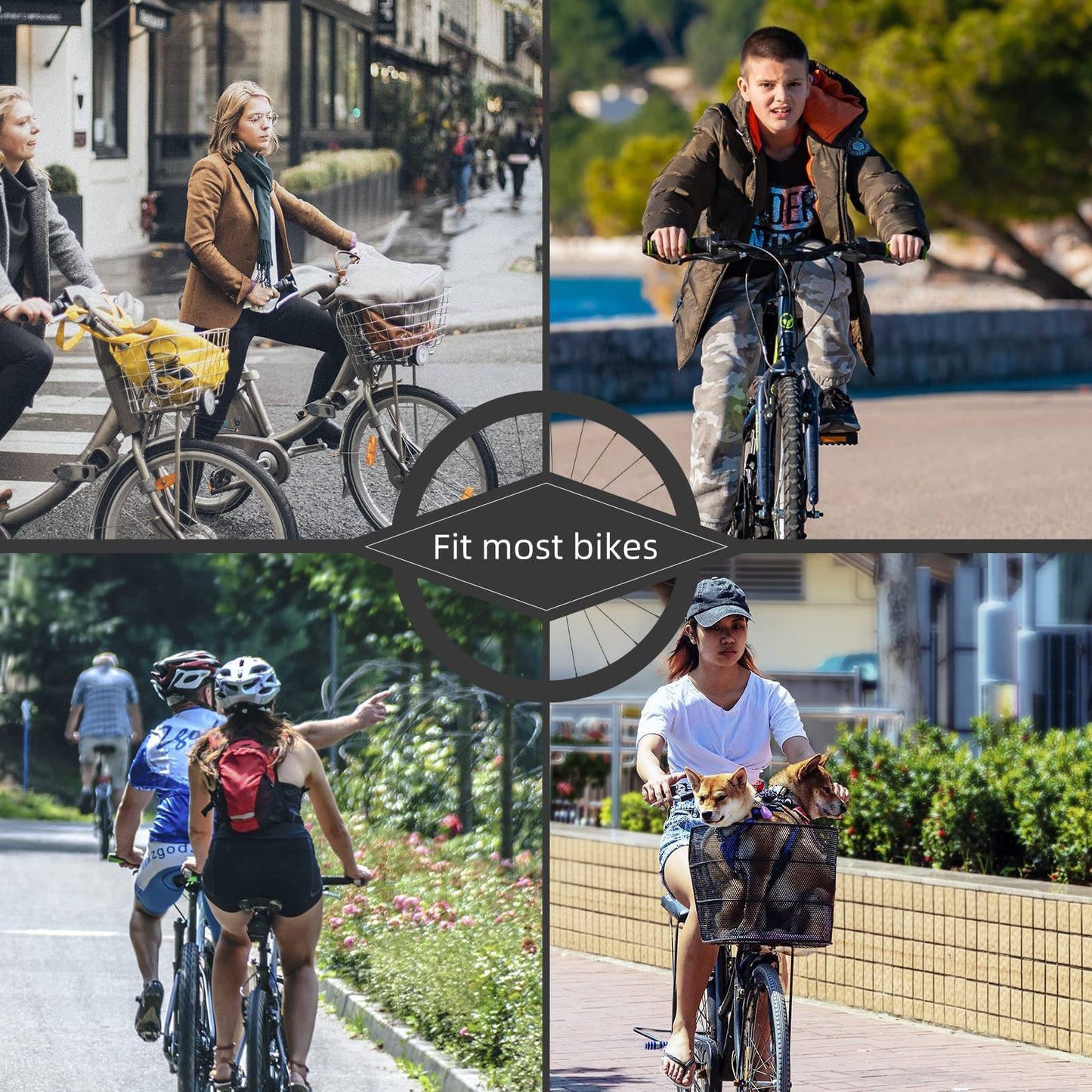 Fahrradklingel Retro Klingel MTB Edelstahl Laut Klassisch ROCKBROS