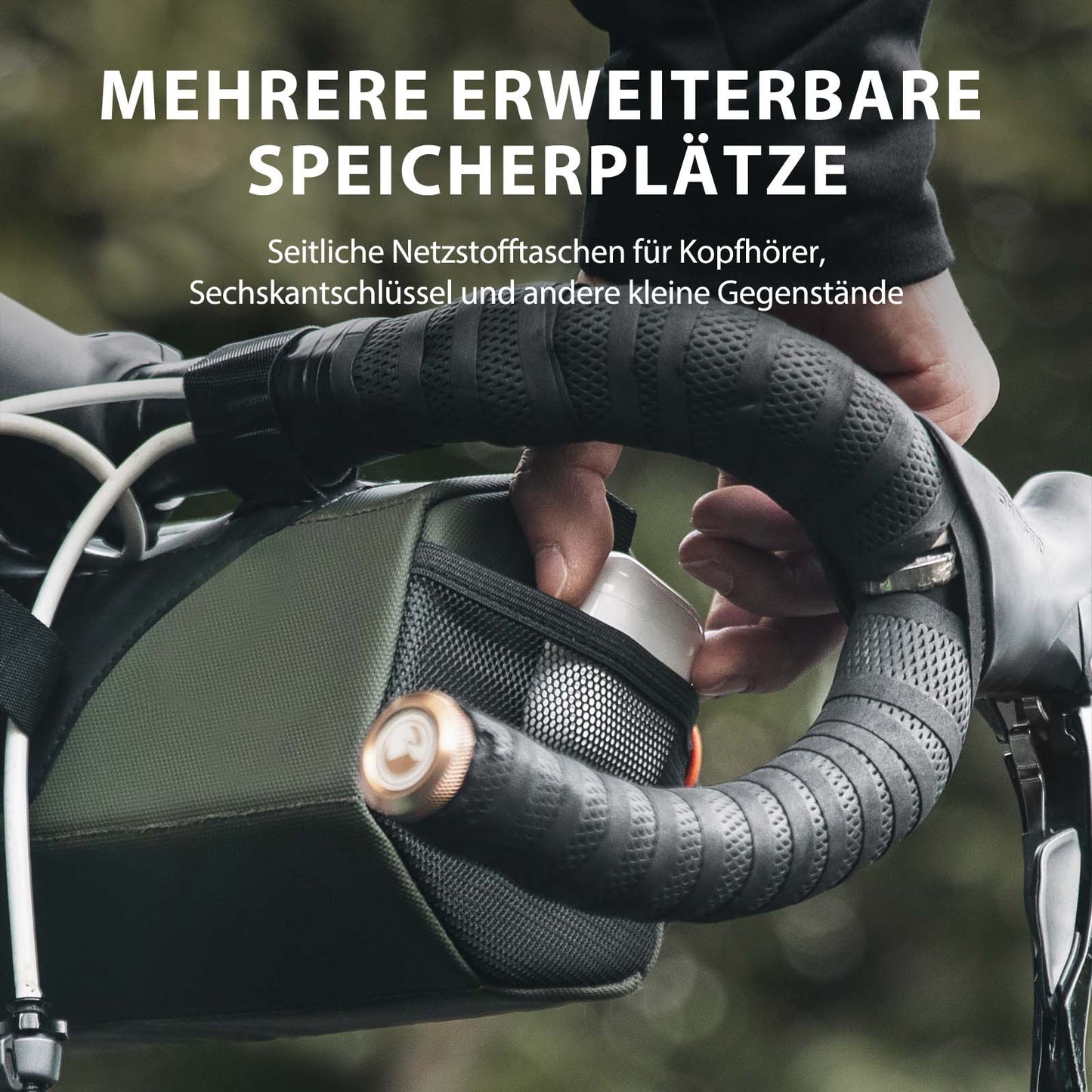 Fahrradtasche Lenkertasche 2,2L mit Schultergurt in 6 Farben ROCKBROS