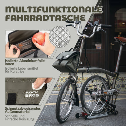 Fahrradtasche Lenkertasche Fronttasche mit Schultergurt ROCKBROS