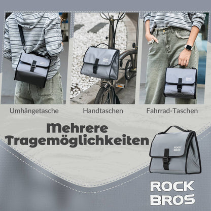 Fahrradtasche Lenkertasche Fronttasche mit Schultergurt ROCKBROS