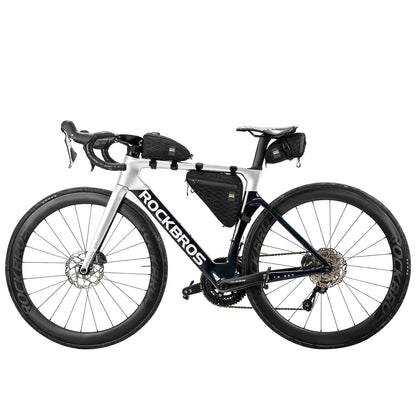 Fahrradtasche Set Rahmentasche*2+Satteltasche*1 mit Verstellbarer Schultergurt 1,2L ROCKBROS
