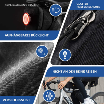 Fahrradtasche Set Rahmentasche*2+Satteltasche*1 mit Verstellbarer Schultergurt 1,2L ROCKBROS