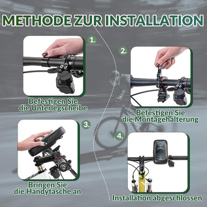 wasserdichte Fahrradtasche Handytasche Drehbar für Handy 4.7-6 Zoll ROCKBROS