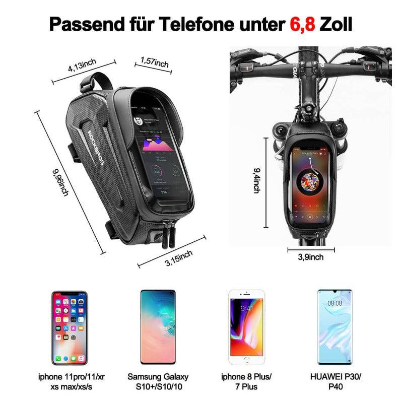 Fahrradtasche Wasserabweisend Handytasche mit TPU Touchscreen ROCKBROS