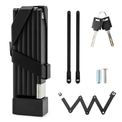 Faltschloss Fahrradschloss mit Halterung ROCKBROS