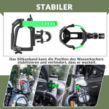 Flaschenhalter Einstellbar Fahrrad Getränkehalter 360° Drehbar ROCKBROS