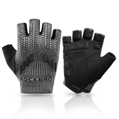 Half Finger Shock Absorbing Cycling Handschuhe Sommer Herren ROCKBROS