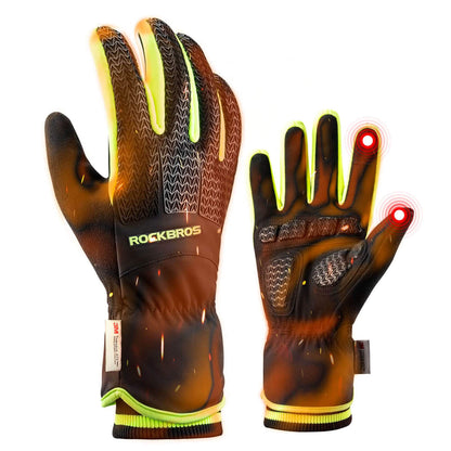 Handschuhe Fahrradhandschuhe Touchscreen Thinsulate Skihandschuh ROCKBROS