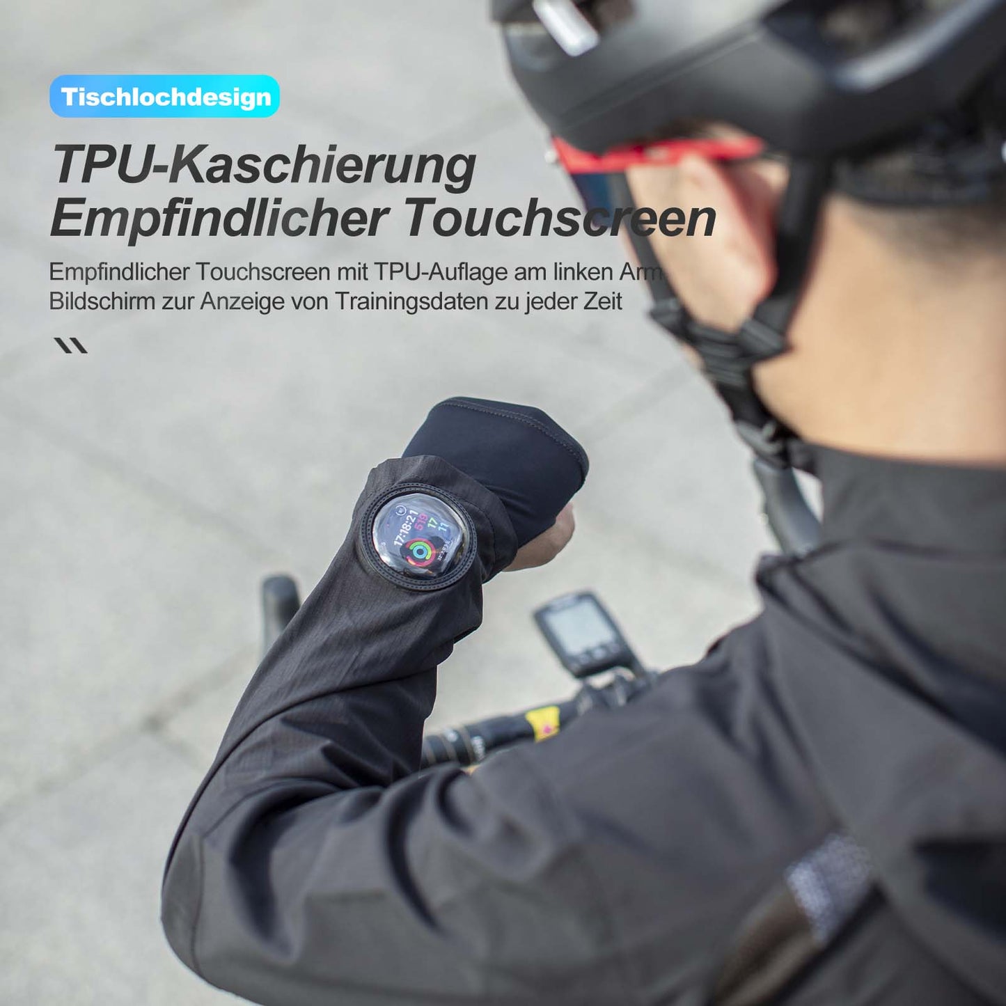 Herren Softshell Jacke & Hose atmungsaktiv Fahrradanzug ROCKBROS