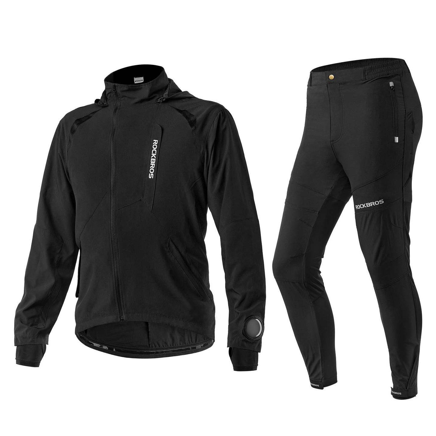 Herren Softshell Jacke & Hose atmungsaktiv Fahrradanzug ROCKBROS