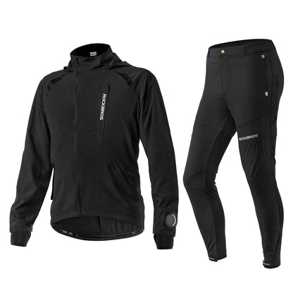 Herren Softshell Jacke & Hose atmungsaktiv Fahrradanzug ROCKBROS