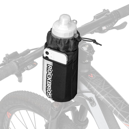 Isolierte Fahrrad  Lenkertasche mit Wasserflaschenhalter und Handytasche ROCKBROS