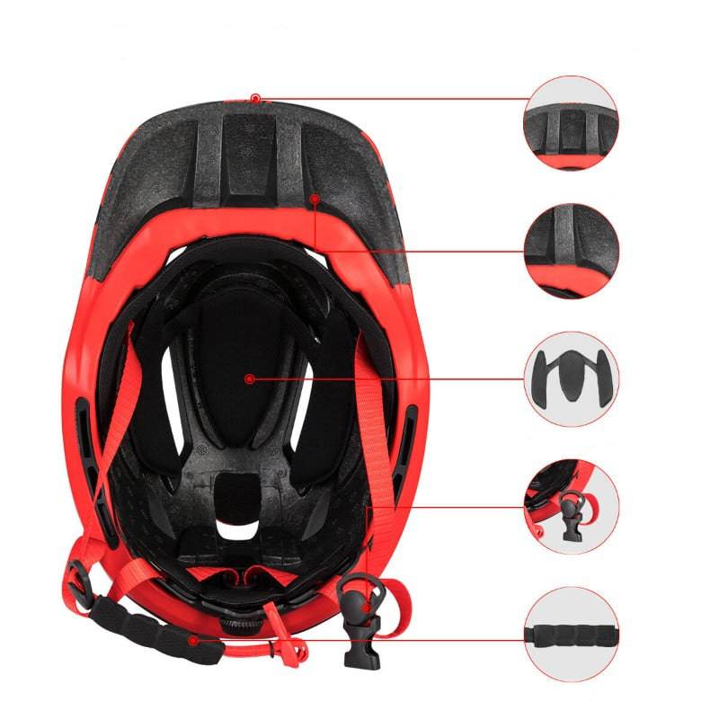 Kinderhelm Integralhelm mit Abnehmbare Kinnschutz für Jungen/Mädchen ROCKBROS