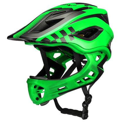 Kinderhelm Integralhelm mit Abnehmbare Kinnschutz für Jungen/Mädchen ROCKBROS
