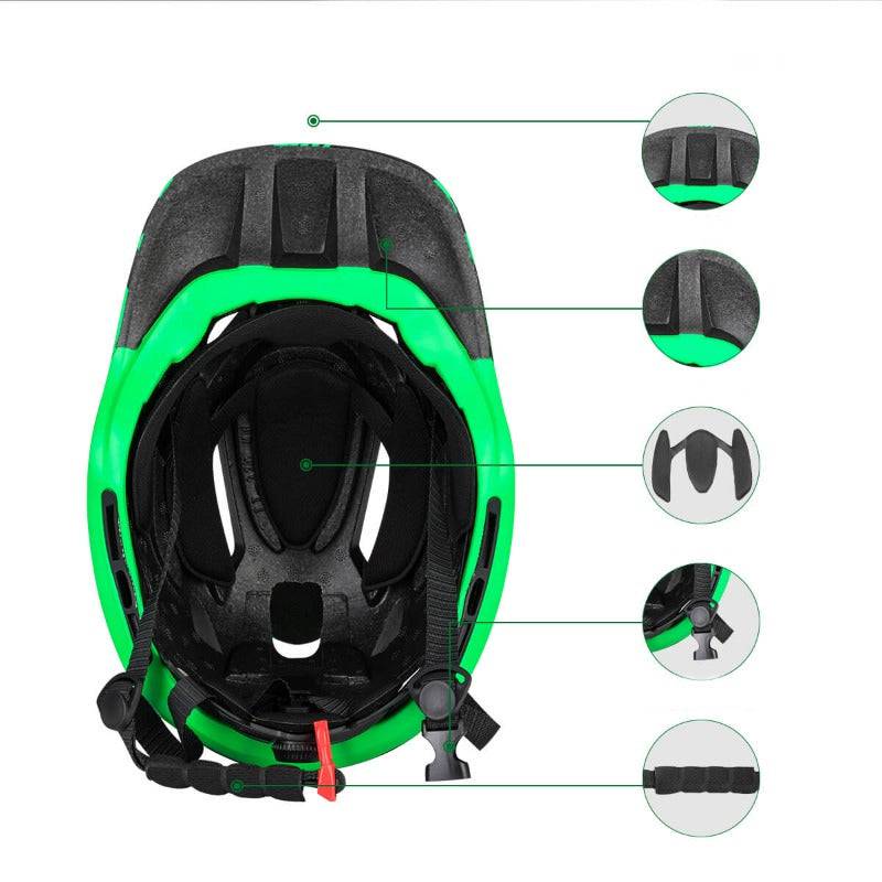 Kinderhelm Integralhelm mit Abnehmbare Kinnschutz für Jungen/Mädchen ROCKBROS