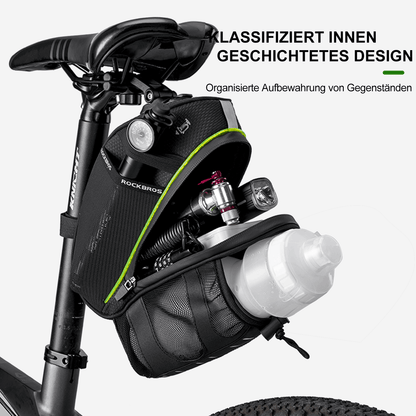 Kratzfest Fahrrad Satteltasche mit Flaschenhalter 1,5L ROCKBROS