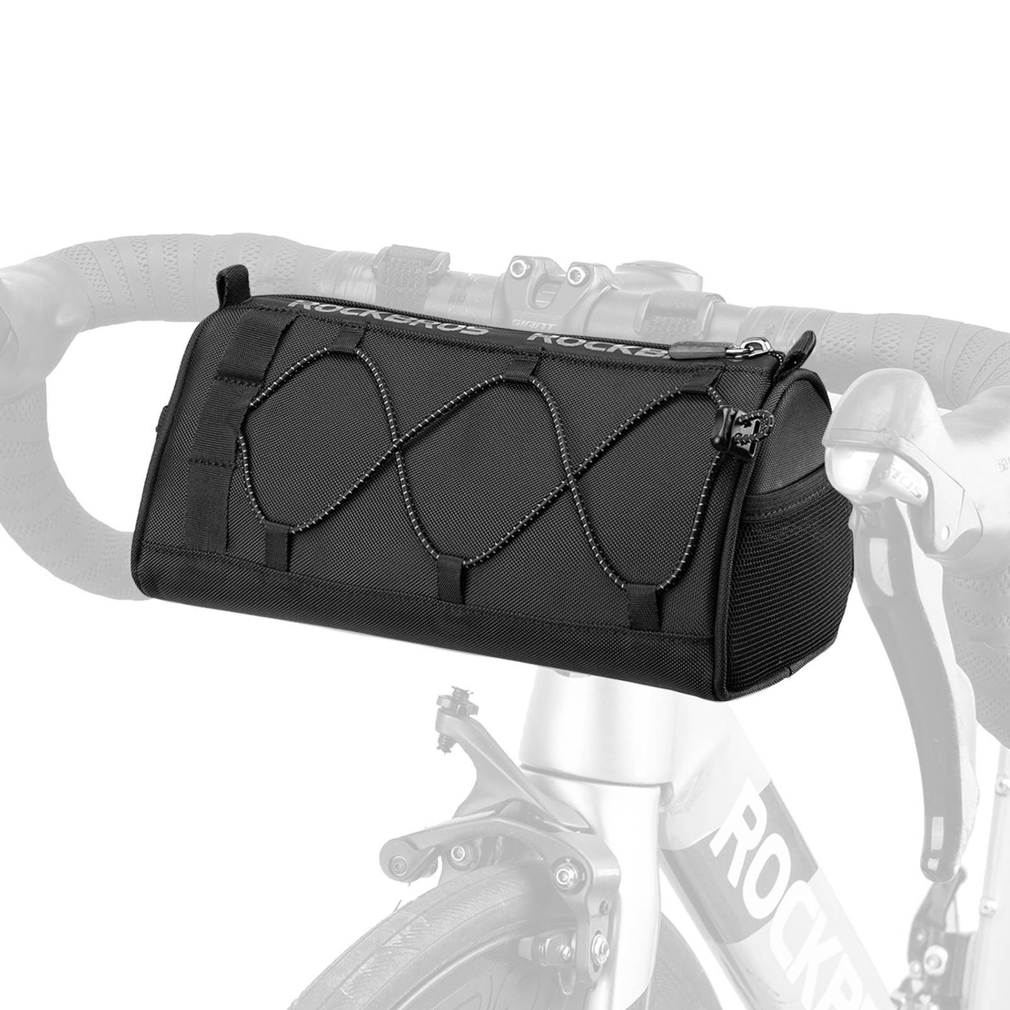 Lenkertasche Multifunktionale Fahrradlenkertasche mit Schultergurt 1,5L ROCKBROS