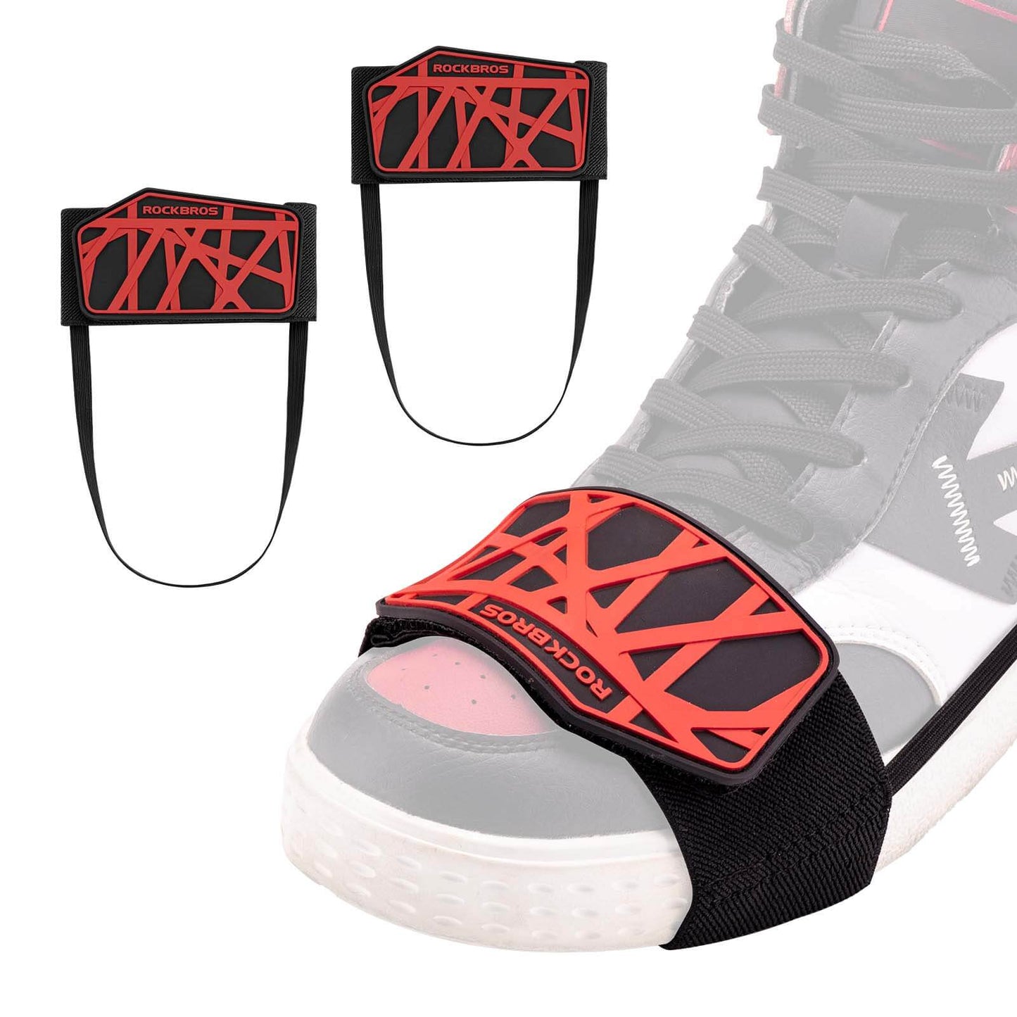 Motorrad Schaltpad Antiskid Schaltschutz Verstellbar Schuhschutz Motorrad Zubehör ROCKBROS