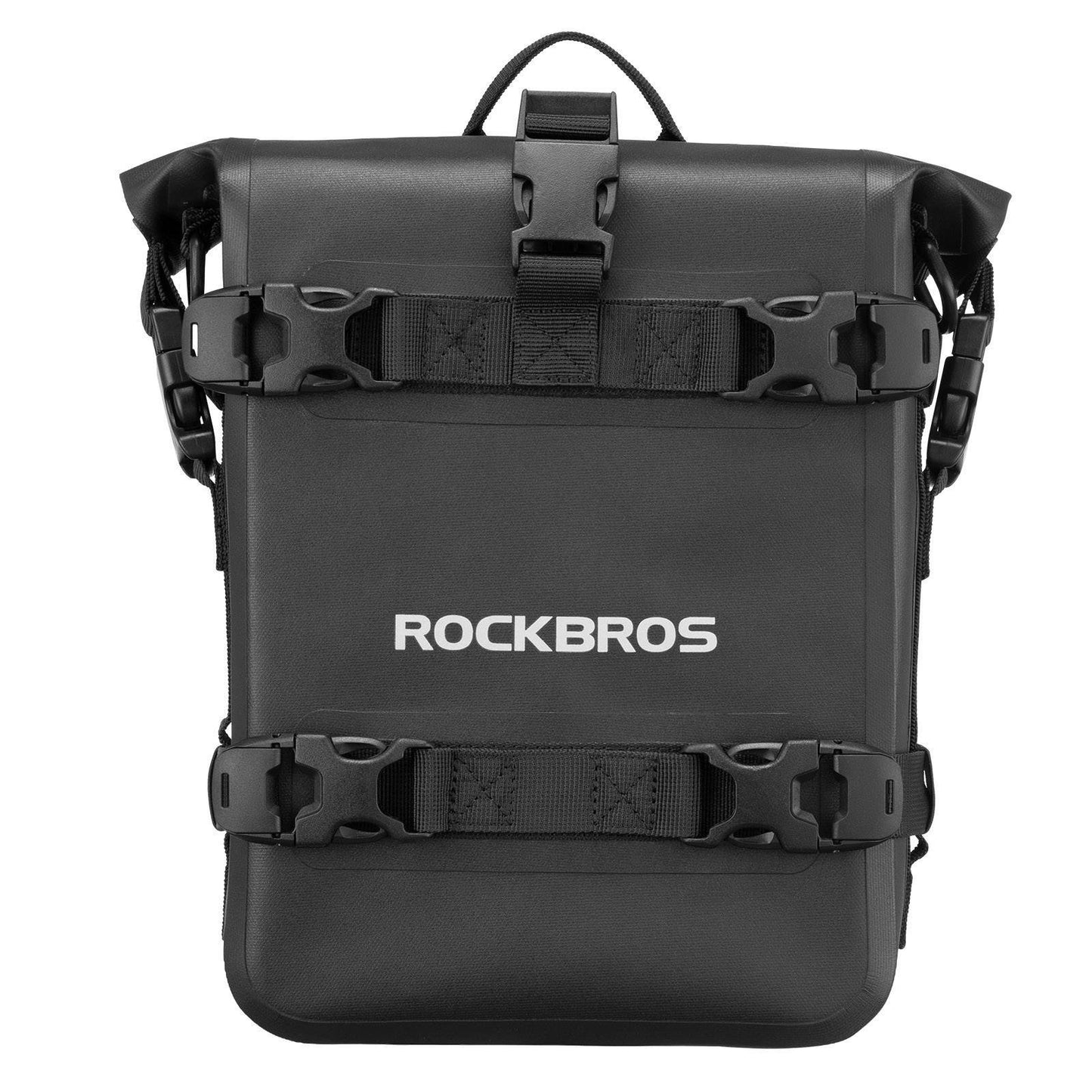 Motorrad Seitentasche wasserdicht Gepäckträgertasche 5L Schwarz ROCKBROS