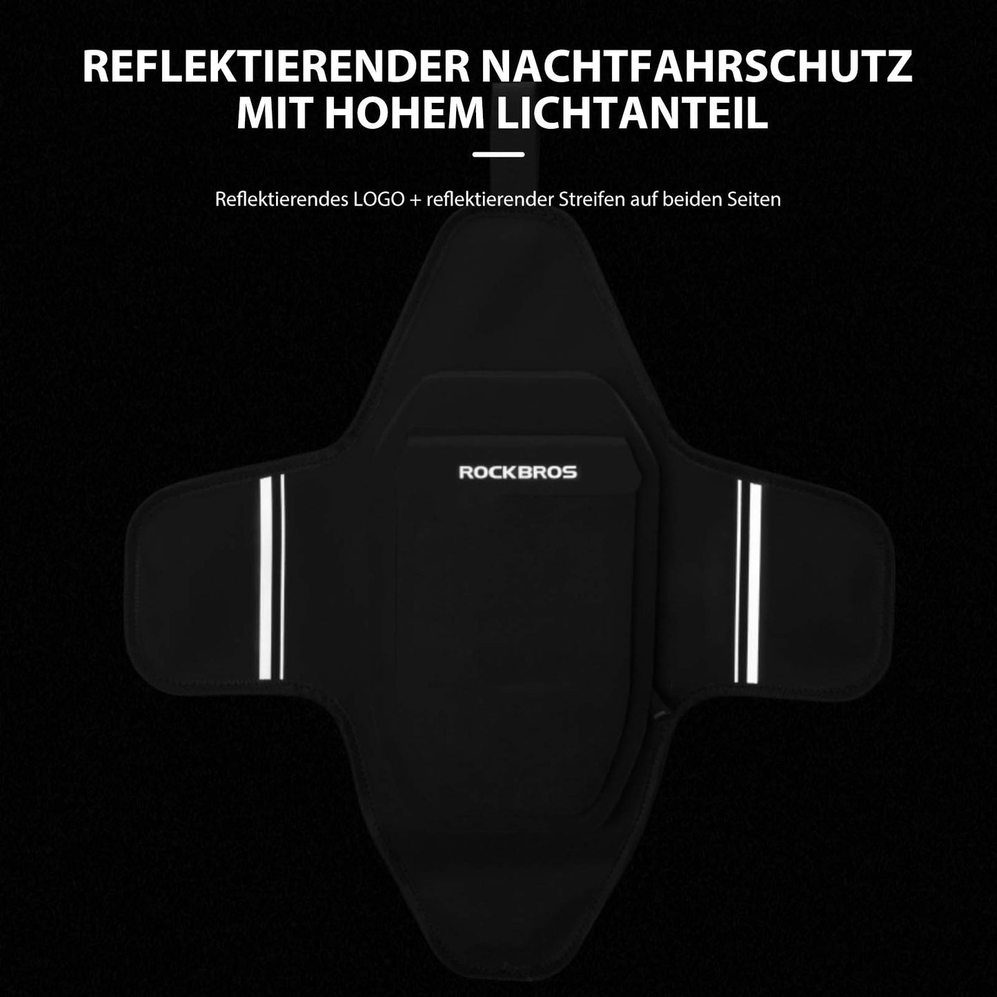 Motorrad Tankrucksack Wasserdichter Magnet Tanktasche Schwarz ROCKBROS