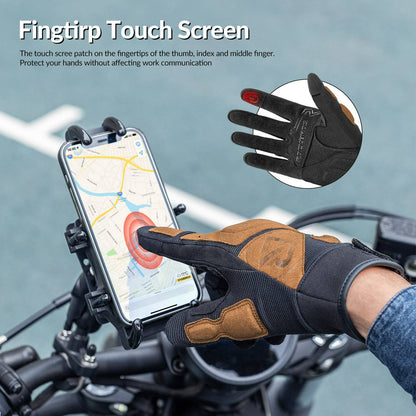 Motorradhandschuhe Winddichte Touchscreen Herren Handschuhe ROCKBROS