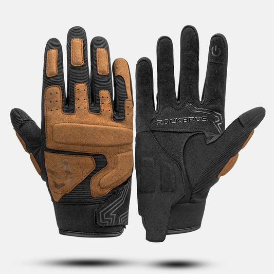 Motorradhandschuhe Winddichte Touchscreen Herren Handschuhe ROCKBROS