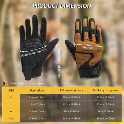 Motorradhandschuhe Winddichte Touchscreen Herren Handschuhe ROCKBROS