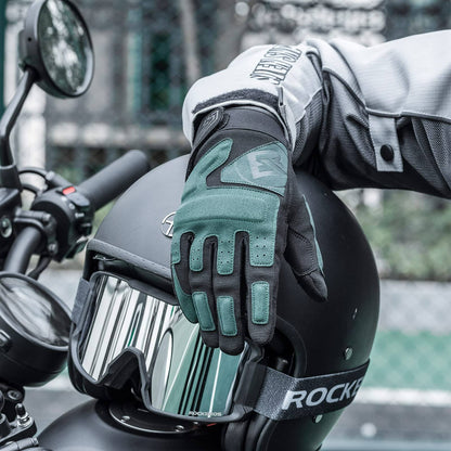 Motorradhandschuhe Winddichte Touchscreen Herren Handschuhe ROCKBROS