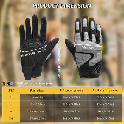 Motorradhandschuhe Winddichte Touchscreen Herren Handschuhe ROCKBROS