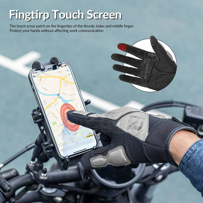 Motorradhandschuhe Winddichte Touchscreen Herren Handschuhe ROCKBROS