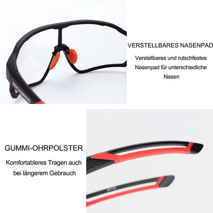 ROCKBROS Dynamische Radbrille mit UV400-Sonnenfilter