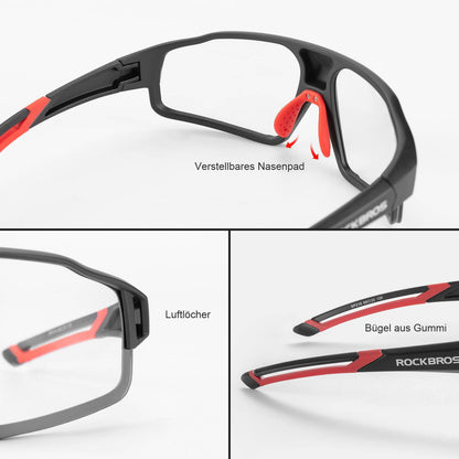 Photochrome Sonnenbrille für Outdoor-Aktivitäten Unisex ROCKBROS
