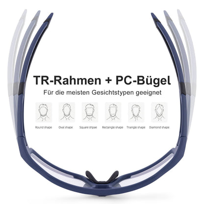 Photochrome Sonnenbrille für Outdoor-Aktivitäten Unisex ROCKBROS