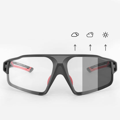 Photochrome Sonnenbrille für Outdoor-Aktivitäten Unisex ROCKBROS