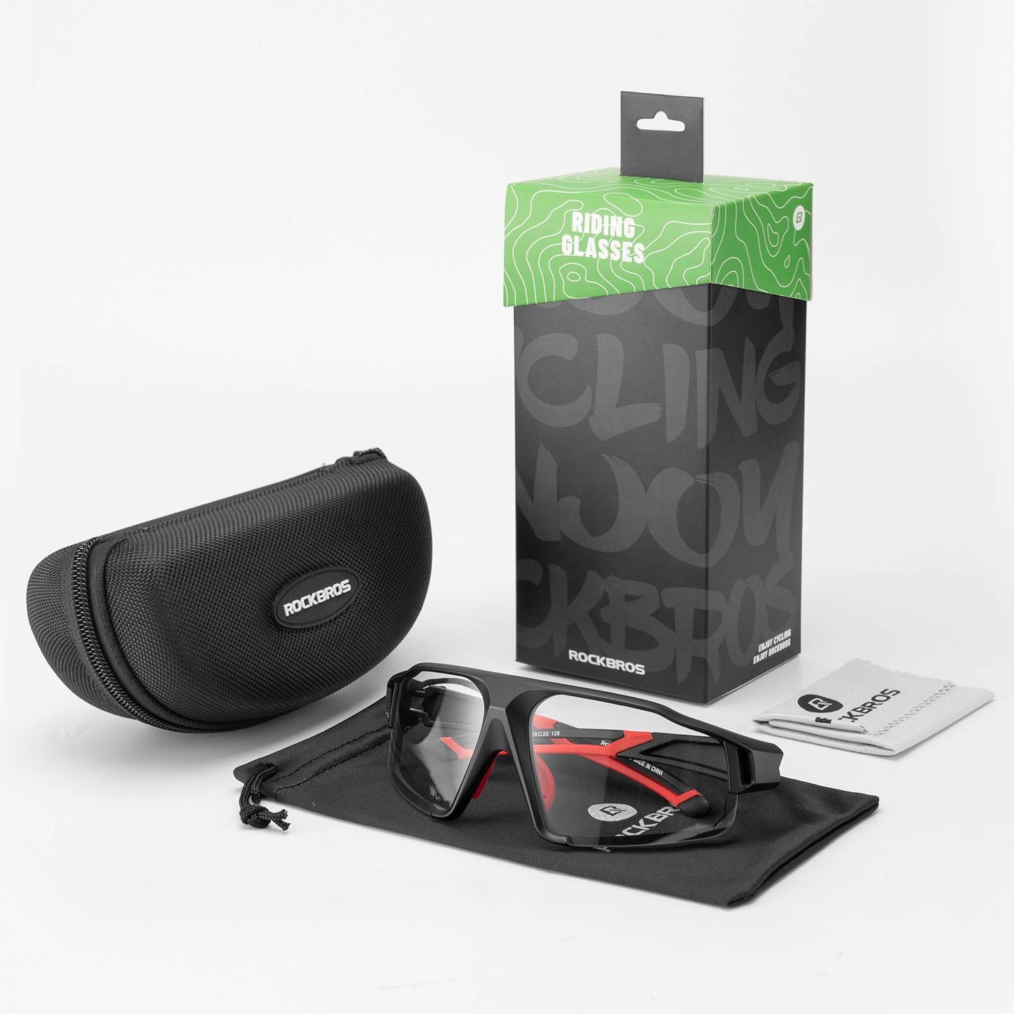 Photochrome Sonnenbrille für Outdoor-Aktivitäten Unisex ROCKBROS