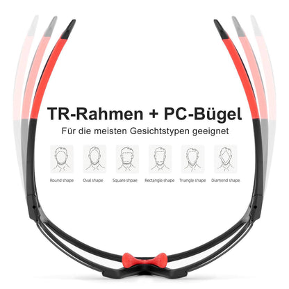 Photochrome Sonnenbrille für Outdoor-Aktivitäten Unisex ROCKBROS