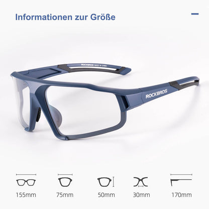 Photochrome Sonnenbrille für Outdoor-Aktivitäten Unisex ROCKBROS