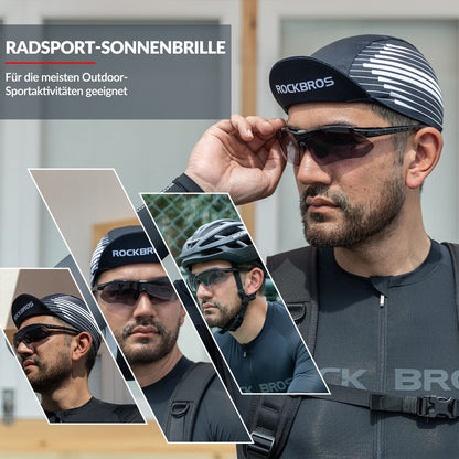 Photochromic Sportbrillen Mit Austauschbarem Elastischem Stirnband ROCKBROS